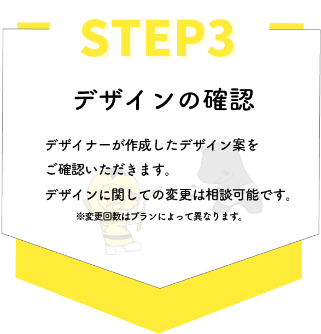 3.デザインの確認