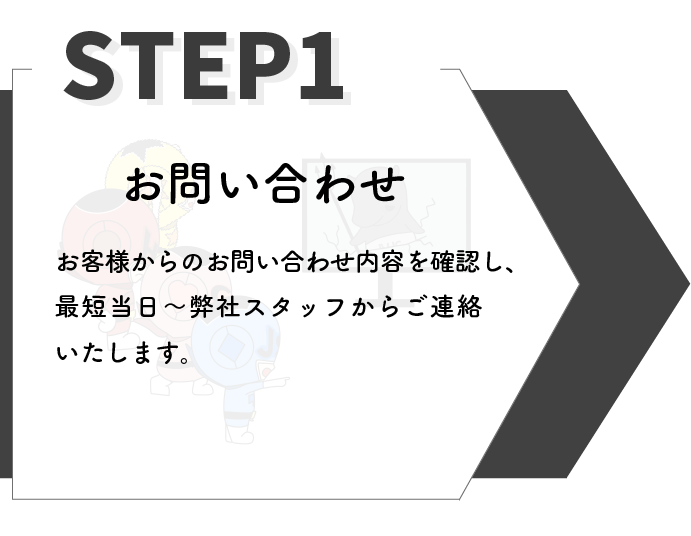 1.お問い合わせ